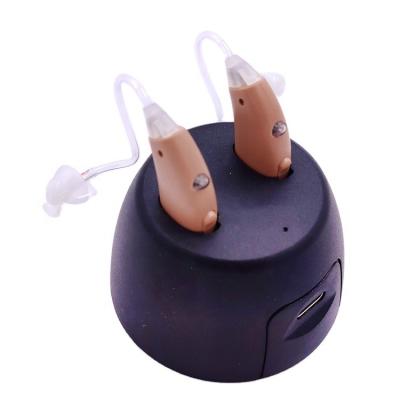 China Rechargeable Open Fit Sound Amplifier Hearing Aid With Type C Cable Charging Slim Tube Hearing Aid for sale