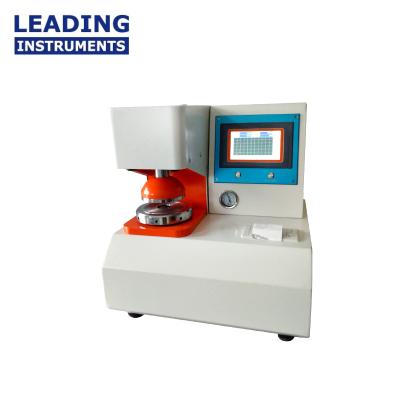 China Mullen paper testing machine astm d3786 burst force tester 0~100 kg cm^2 (0.1kg/cm^2) units Kpa (variable) for sale