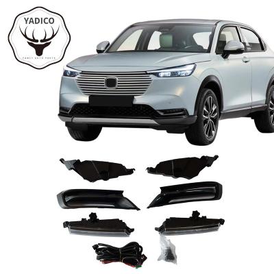 China YADICO LED DRL Daytime Running Light For Honda Hrv LED QY-22HRV-FOG Daylight Fog Lamp 2022 for sale