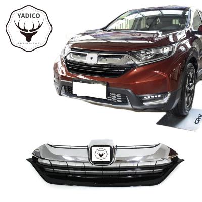 China Car Accessories YADICO Approval 71121-TMA-H10 Sports Chrome Plastic Front Grille For Honda CR-V RT5 RT6 2017 2018 2019 for sale