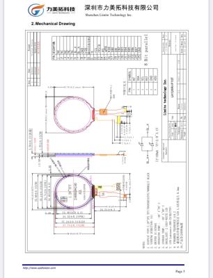 China 2.0 Inch Graphic Display 240*320 TFT Full Color 65K/262K 8BIT &4-Line Parallel Solder SPI/Viewing Connector 2.0 Inch for sale