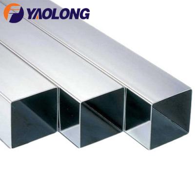 China Mirror Polished Acero Inoxidable 304 Stainless Steel Ornamental Rectangular Square Tube Food And Pharmaceuticals Industry Pipe ASTM A554 3A 316 for sale