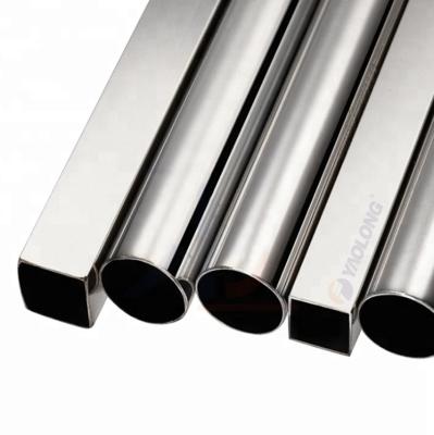 China Food And Pharmaceuticals Industry Factory Price AISI SUS 201 Square 304 316 316L Round Section Form Inox Stainless Steel Welded Pipe / Tube for sale