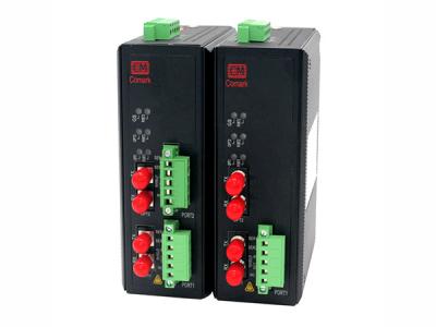 China DH&DH+ Serial Data To Fiber Optic Converter Wall Mounting / DIN Rail Mounting for sale