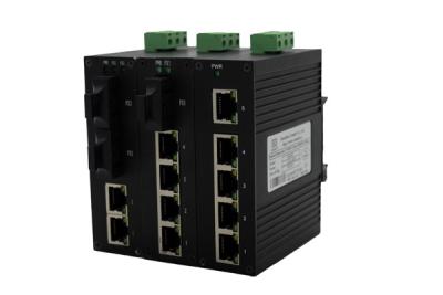 China Compact Unmanaged Industrial Ethernet Switch 4/5 Port DIN35 Rail Mounting for sale