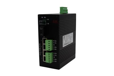 China Estándar industrial del puerto serie del canal RS-485 de la entrada 4 de Ethernet de Modbus del grado en venta