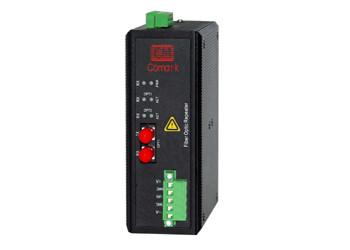 China Encorder HTL/TTL Industrial Ethernet To Fiber Media Converter 35mm DIN Rail Installation for sale