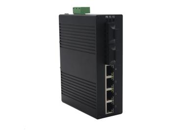 China Industrial Grade 100M Compact Ethernet Switch / Fiber Optic Ethernet Switch 1.2Gbps for sale