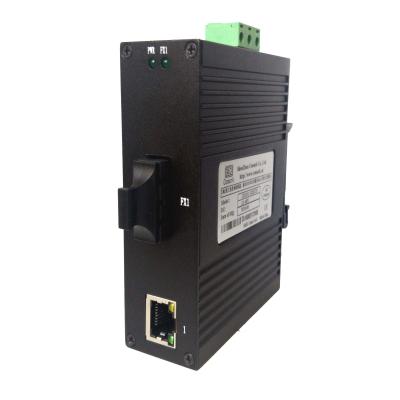 China Transmisor-receptor industrial de la fibra óptica del grado con 1~2 puertos Ethernet rápidos en venta