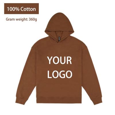 China 2022 Plain White 100% Cotton Custom Oversized Anti-Wrinkle Sweatshirt Printing Embossed Hoodie for sale