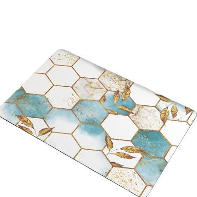 China Sustainable Quick-Drying Diatom Mud Foot Cushion Carpet Absorbent Bathroom Non-Slip Floor Mat for sale