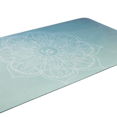 China Non-Slip Design Your Own Custom Logo Eco Friendly Kids Suede Private Label Yoga Mat for sale