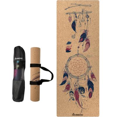 China Eco Friendly Wholesale Eco Friendly / Soft / Non - Slip Cork Yoga Mats for sale