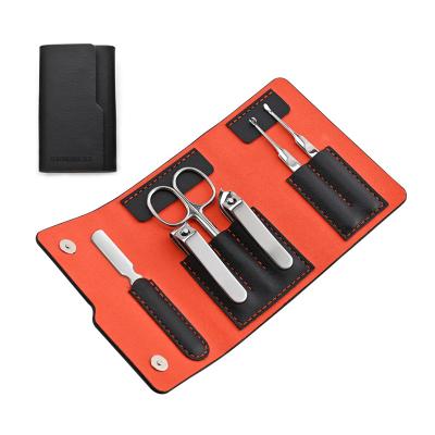 China Excellent folding bag New product ideas 2023 khaki black grey PU leather bag manicure pedicure tool set nail supplies for professionals for sale