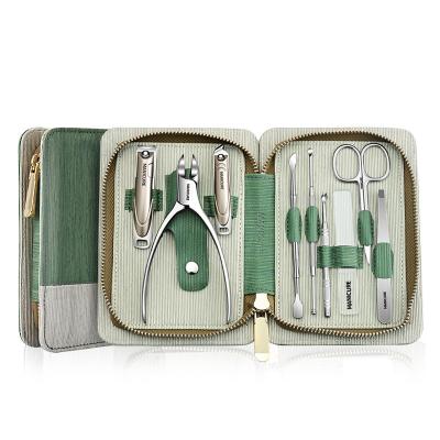 China Luxury & Popular Wedding gifts custom logo wholesale stainless steel toe nail clipper pedicure manicure set for guests for sale