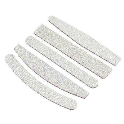 China Fashionable Popular custom logo printed and buffer 80/80 grit nail files professional nail files 100/180 for sale