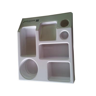 China Long life thick vacuumforming mold make up display box vacuum making custom ABS plastic pet parts thermoforming products for sale