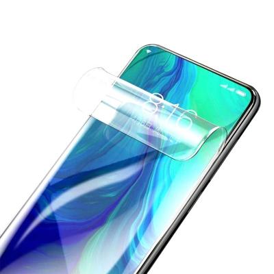 China Front Screen Protective Film Blue tpu hydrogel film Anti-Scratch Anti-explosion Anti-explosion Anti-fingerprint high transparent soft film for OPPO all models for sale