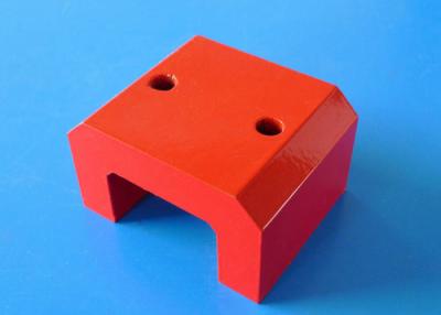 China Red Painted Alnico Horseshoe Magnet  for sale