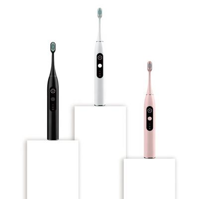 China Factory Custom Display High Quality Sonic Cool Super Cool Long Lasting Speed ​​ABS+TPE PA Factory Toothbrush Electric Toothbrush for sale