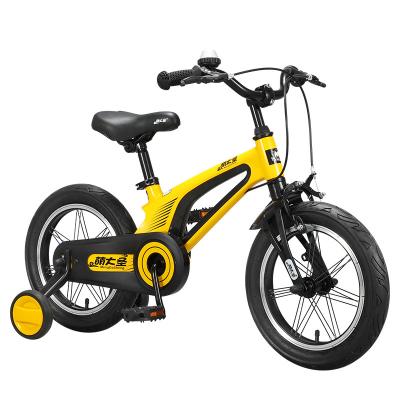 China Flat Earth Montasen New 14 Material And Cool Design Magnesium Alloy Frame Children Kids Ride On Bike Bicycle Cycling With Training Wheel for sale