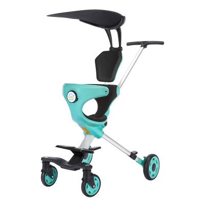 China Popular Montasen MT6 Fiets Aluminum Met Foldable Baby Walker Travel Stroller Bicycle For Kids Tricycle for sale