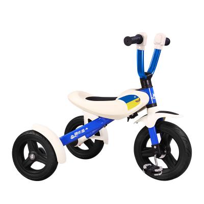 China Montasen M8004 Popular High Carbon Steel Tricycle Kids Ride On Car Bicycle Three Wheels For Boys Girls Baby Tricycle for sale