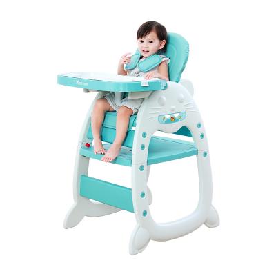 China Montasen M-C7002 Children's Foldable Feeding Chairs For Children Multifunctional Foldable Kids Dining Chairs Eating Seat Umpire Chair Table for sale