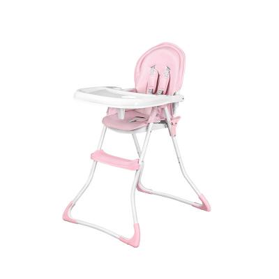 China Street Montasen M-C7001 Baby Feeding Chair Folded&Adjustable Children Kids Kids Feeding Chairs High Carbon Steel for sale