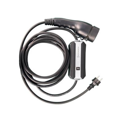 China Teison mode2 portable ev charger cable with Schuko charging plug for electric vehicles TS-PEC-003 for sale