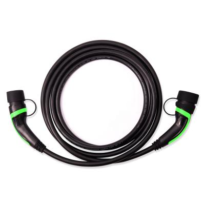 China Type2 EV Charging Cable Residential / General Purpose Electric Vehicle Single Phase 32A for sale