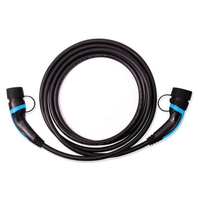 China Portable TPU Electric Vehicle Charging IEC 62196 Type2 EV Plug Cable for sale