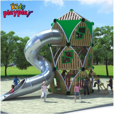 China customized outdoor playanimal mental slide children playground play equipment for sale