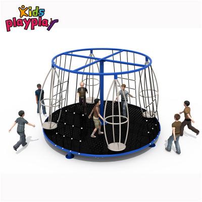 China Manufacturer climbing rope net playground climber Plastic Play Area Outdoor Climbing Net Tower à venda