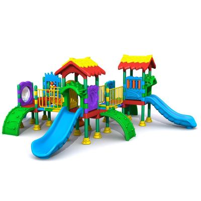 China Hot Sale Professional Design Custom Non-Toxic Castle Outdoor Kindergarten Slide And Swing Set Playground for sale