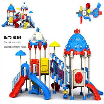 China Colored LLDPE Rubber Outdoor Playground For Kindergarten for sale