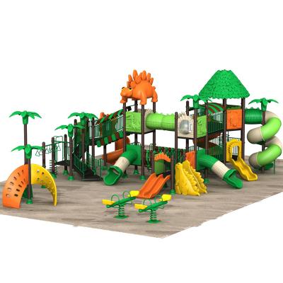 China kids outdoor playground big slide high plastic tube slide for sale