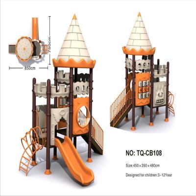 China Outdoor playground Kids Playhouse Classic Castle Series KP-TQ-CB108 for sale