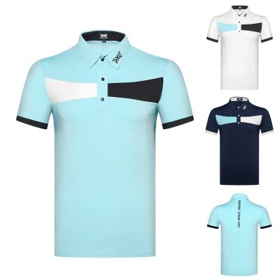 China 2020 Anti-wrinkle Men Sport Swear Summer Collection Logo Printing Short Sleeves Cotton Golf Polo Shirts for sale