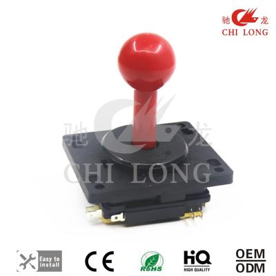 China Red Cross Arcade Game Joystick / Street Fighter Joystick Long Using Lifetime for sale