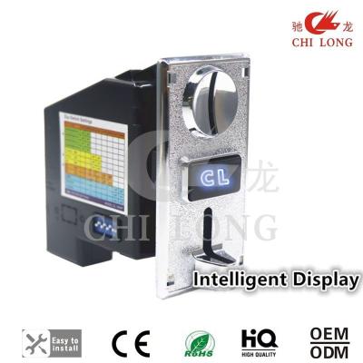 China Steel Panel Multi Coin Selector For Commercial Vending Machines Back Open Design for sale