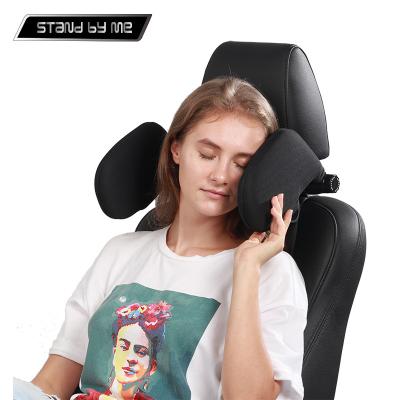 China Car Seat OEM ODM Manufacturer Stand By Me Car Memory Cotton Sest Height-Adjustable Headrest for sale