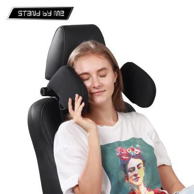 China Kids Safety Kissen Almohada Sleep Car Main Adult Seat Cover Set Comfortable Luxury Travel Memory Shape Neck Pillow Universal for sale