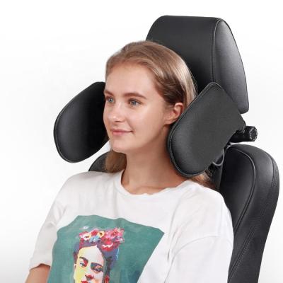 China 180 Degree New Patent Adjustable Car Headrest Pillow, Car Neck Pillow Head Pillow For Travel Sleep Cushion for sale