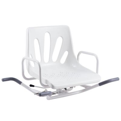 China Swivel In Tub Lightweight Suspended Tub Steel Made Rotating Shower Chair for sale