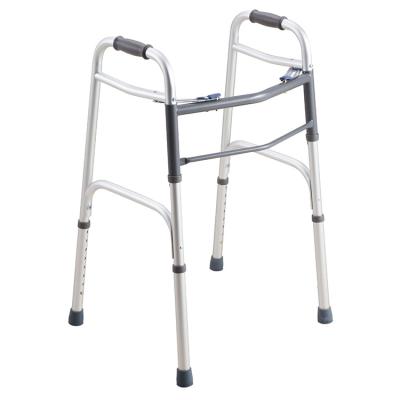 China With Adjustable Legs Walker Walking Frame For Handicapped made of aluminum waist extender and the elderly for sale