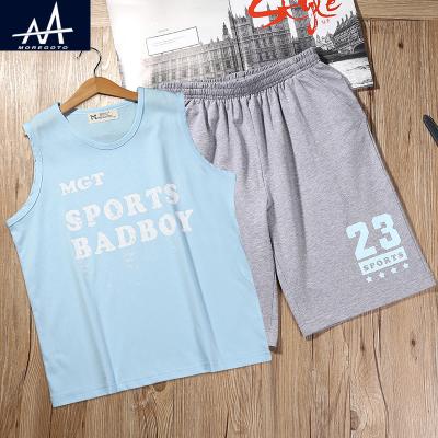 China 2PCS Summer Casual Children's Clothing Sets Boys Casual Homewear Suits T-shirt +Shorts Sets Boys Clothing for sale