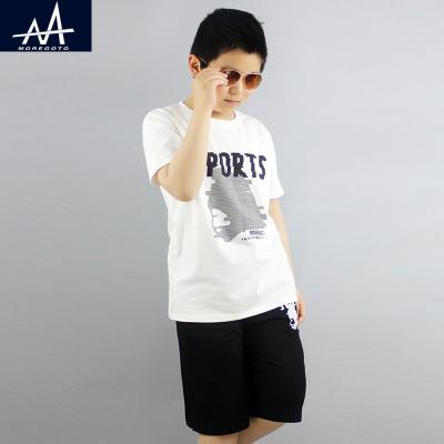 China 2PCS Summer Smart Casual Kids Clothing Sets Boys Casual Homewear Suits T-shirt +Shorts Sets Outfits Boy for sale