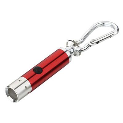 China personalized small LED Metal / Plastic torch and keychain torch for Promotional gifts for sale