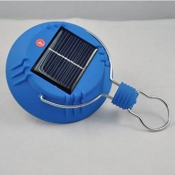 China 3 leds Mini Portable Solar Led Light with Light Sensor System Emergency Lantern at Night for sale